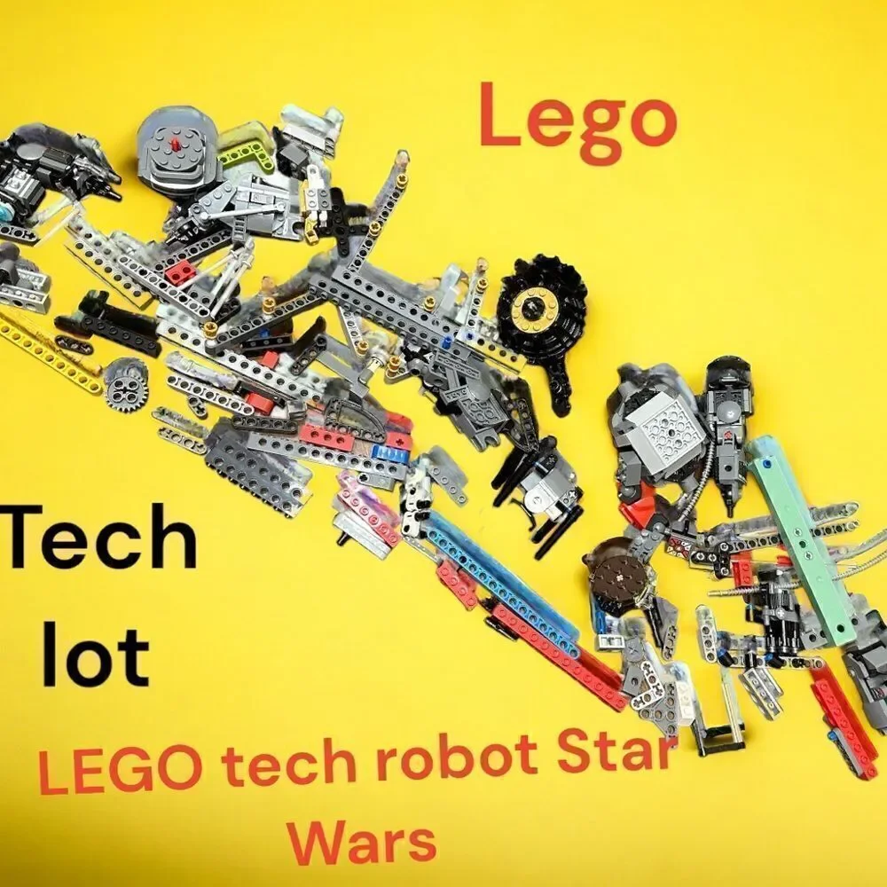 Lego Legos Tech pieces.robot Star Wars pieces
Endless options - Picture 2 of 14